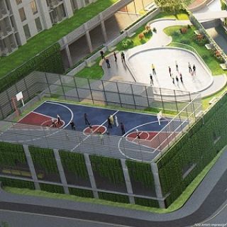 Sobha Solis Amenities - Basketball Courts